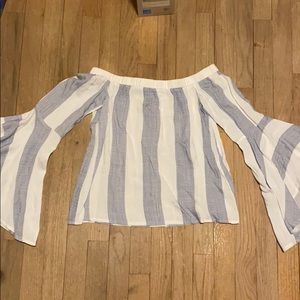 LF off the shoulder shirt